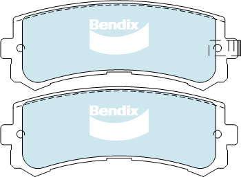 Rear Brake Pad Set