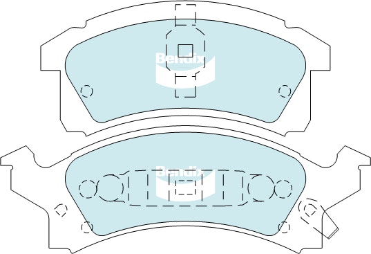 Front Brake Pad Set