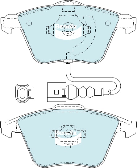 Front Brake Pad Set