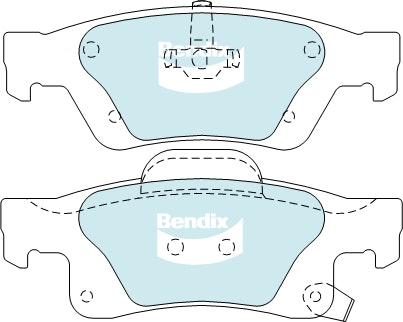 Rear Brake Pad Set