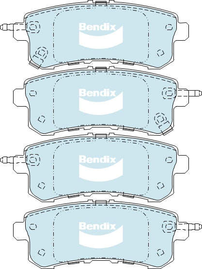 Rear Brake Pad Set