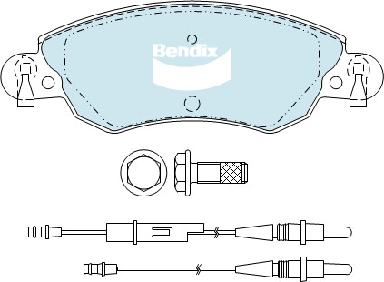 Front Brake Pad Set