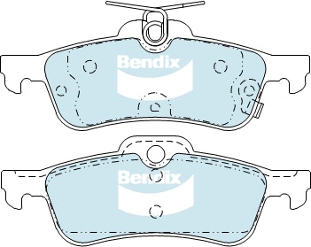 Rear Brake Pad Set