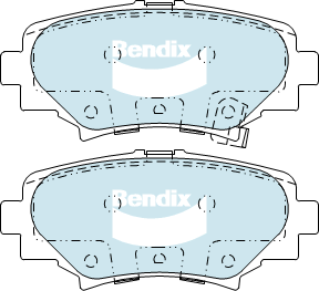 Rear Brake Pad Set