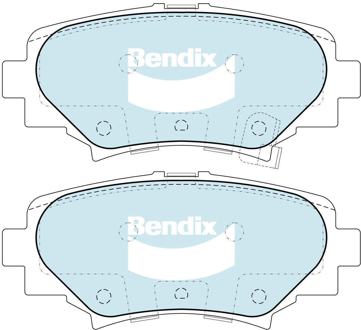 Rear Brake Pad Set