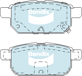 Rear Brake Pad Set