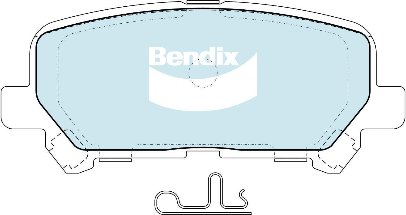 Rear Brake Pad Set