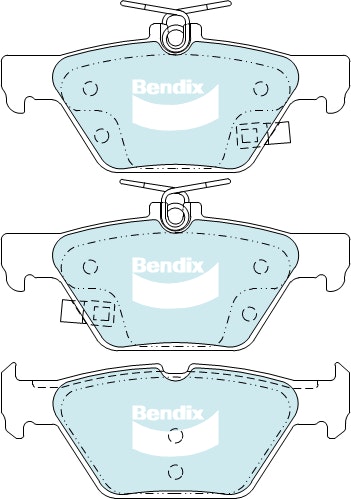 Rear Brake Pad Set