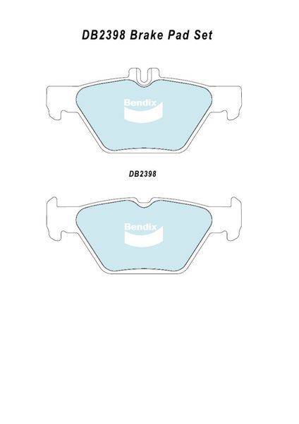 Rear Brake Pad Set