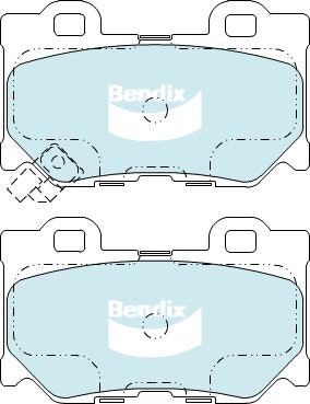 Rear Brake Pad Set