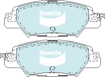 Rear Brake Pad Set