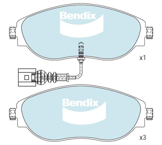 Front Brake Pad Set