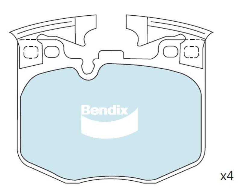 Front Brake Pad Set