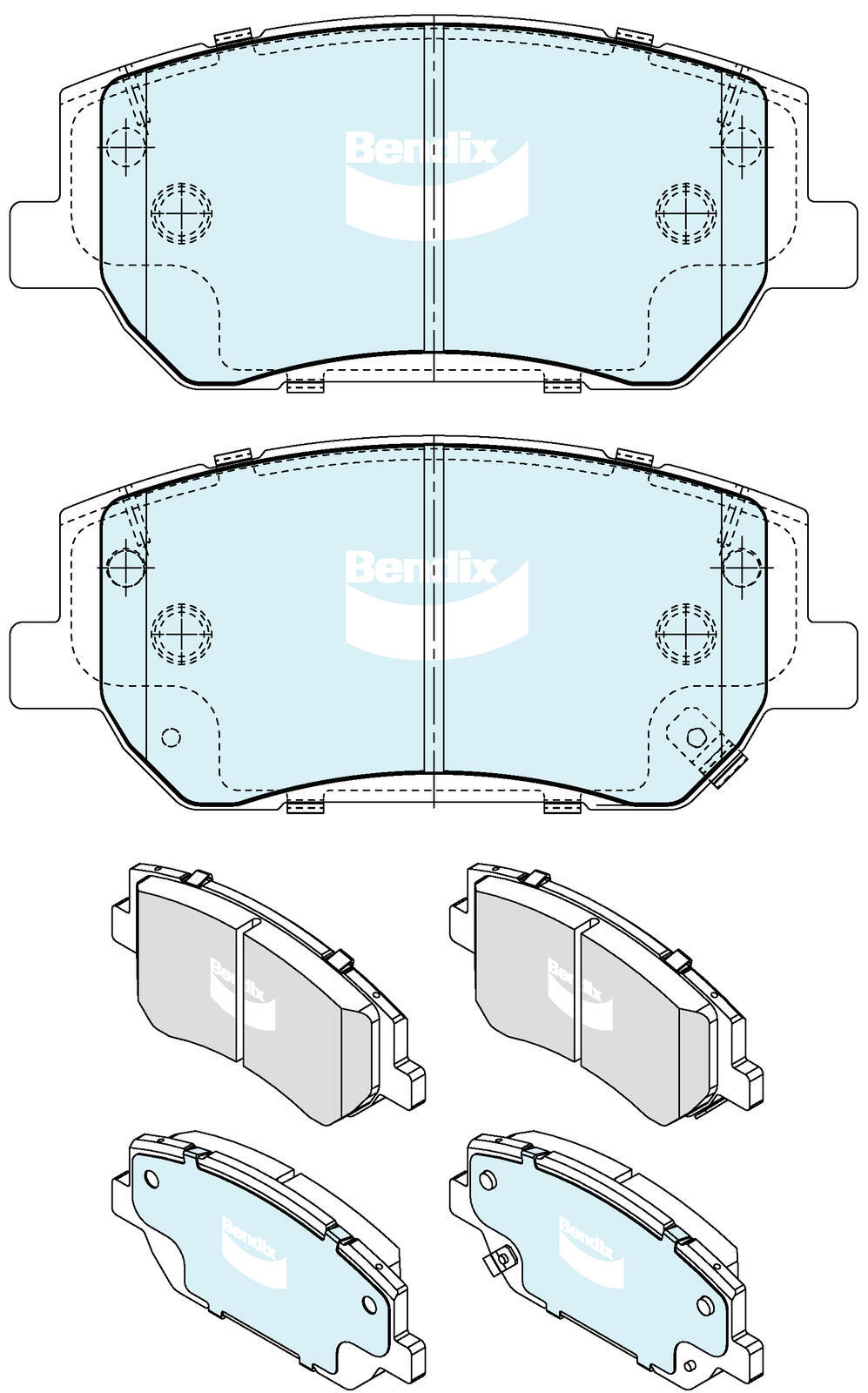Front Brake Pad Set