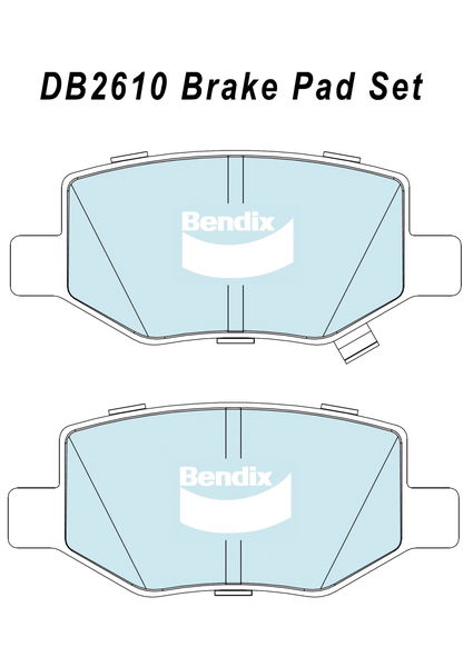 Rear Brake Pad Set