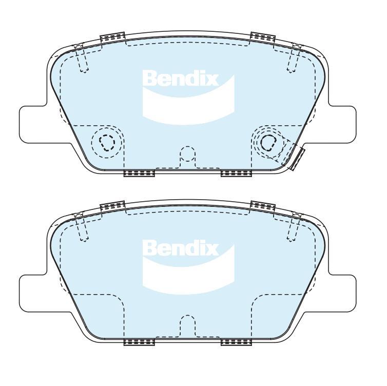 Rear Brake Pad Set