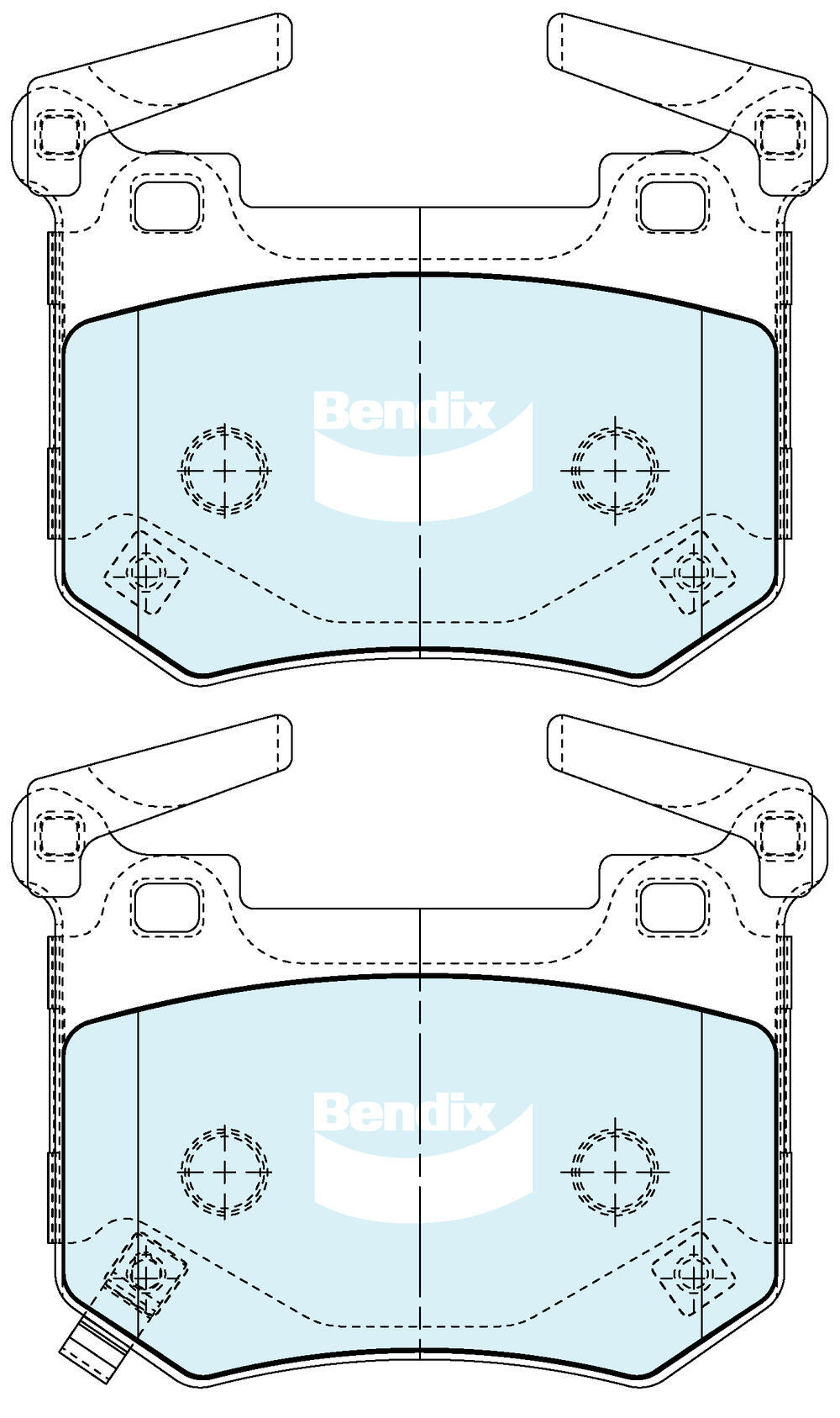 Rear Brake Pad Set