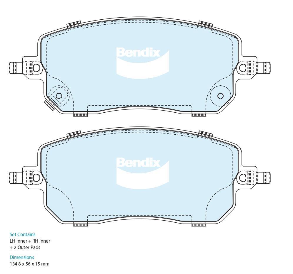 Front Brake Pad Set