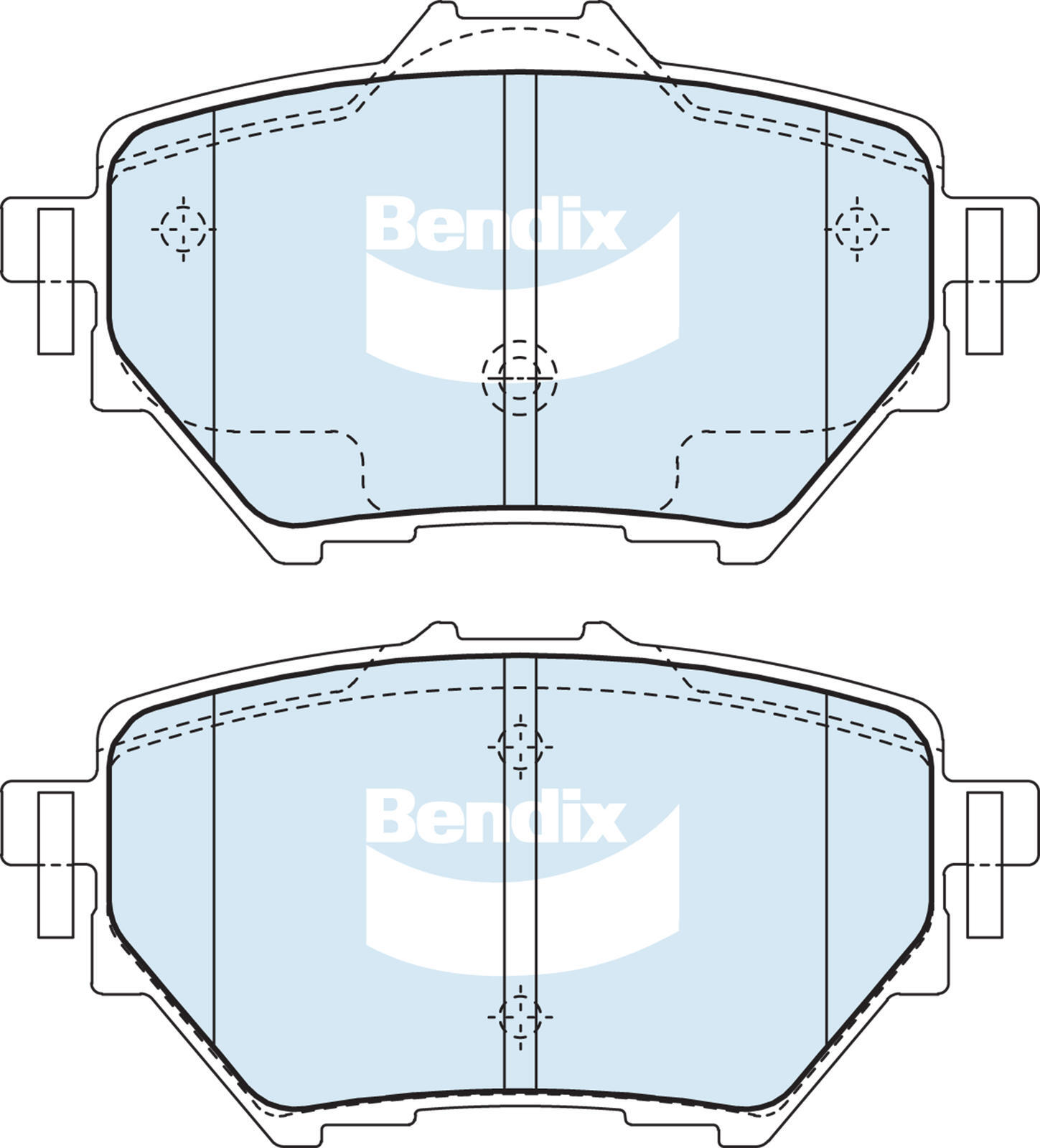 Rear Brake Pad Set