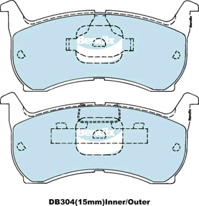Front Brake Pad Set