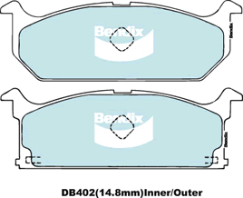 Front Brake Pad Set