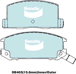 Rear Brake Pad Set