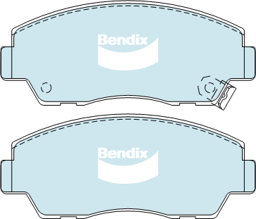 1 set x Bendix Brake Shoe FOR MAZDA B-SERIE BRAVO UF BS1665 