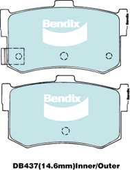Rear Brake Pad Set