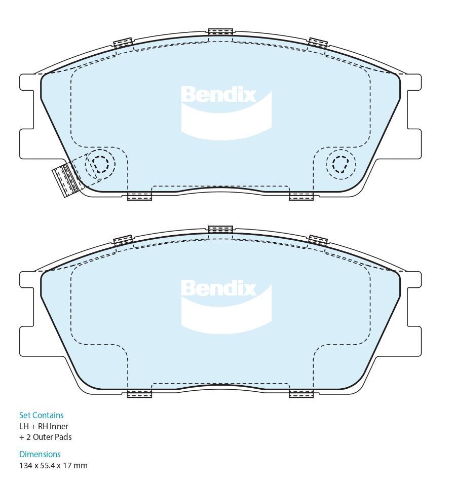 Front Brake Pad Set